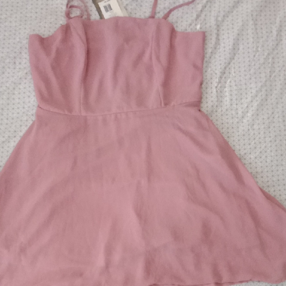Lily Rose Pink Mini Dress